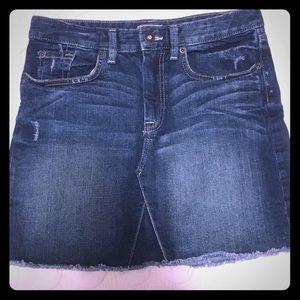 Jeans mini skirt